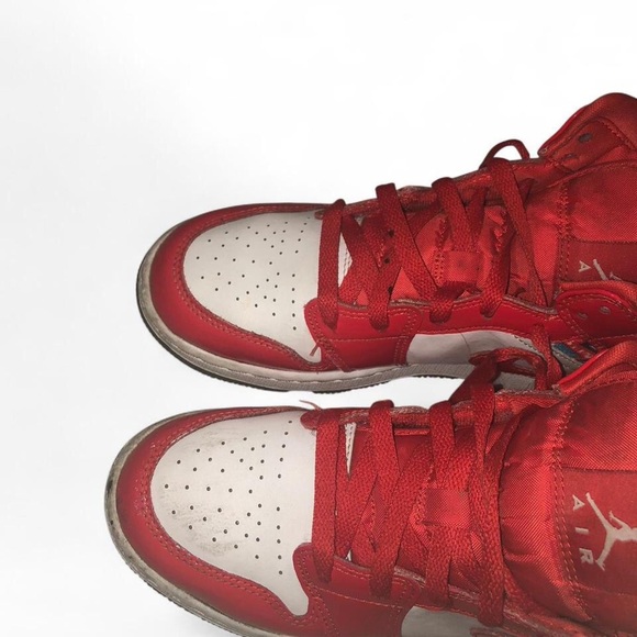 Nike Red and White Sneakers - Picture 5 of 6